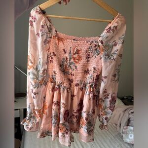 Abercrombie floral romper